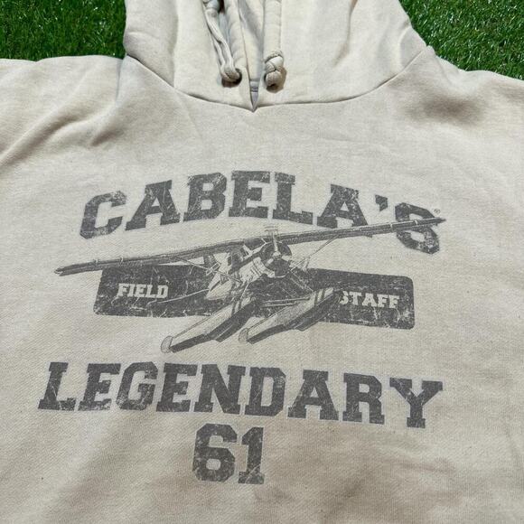 Vintage Cabela's Legendary 61 Field Staff Hoodie - Picture 2 of 4